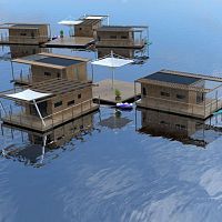 Floating village
