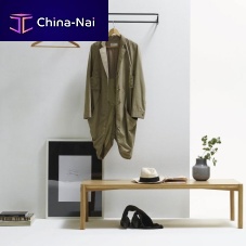 Contemporary bench PANCHINAwalnutnatural oakwithout backrest