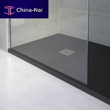 Rectangular shower base GOTHAM above floorextra-flatresin