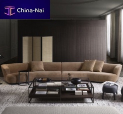Modular sofa Lilumcontemporaryfabricleather