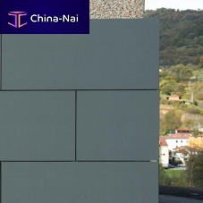 Zinc panel for facadefor facade coveringcover