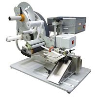 Semi-automatic labeler LABELX® JR TFfor vialstopfor the pharmaceutical industry