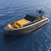 Inboard express cruiser 45twin-enginedisplacementopen