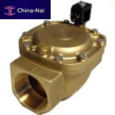 Pilot-operated solenoid valve 207 2-waynormally openbrass