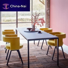 Contemporary dining chair D8Pindoorfabricleather