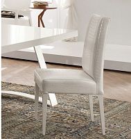 Contemporary chair CUBEindoorleatherupholstered