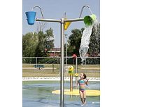 Polymer shower VOR 0103 for water parkchild's