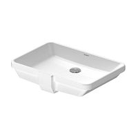 Undercounter washbasin 031653ceramichigh-glosswithout hole
