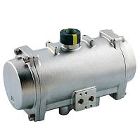 Rotary actuator RAXpneumaticrack-and-pinionspring-return