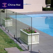 Glass railing with panelsoutdoorfor stair