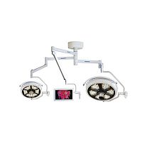 Ceiling-mounted surgical light 700/500-tvLED3-arm110V / 60Hz