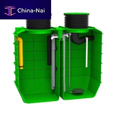 Wastewater water treatment plant EcoBoxpolyethylene
