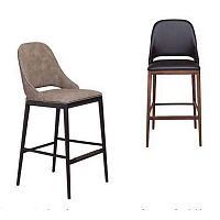 Contemporary bar chair Malvaindoorfabricleather