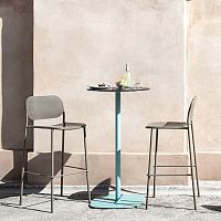 Contemporary bar chair METIS DOT 0174indooroutdoorpainted metal