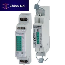 Single-phase electric energy meter COUNTIS E0x series DIN railRS-485Modbus