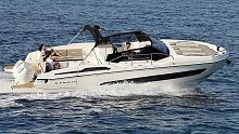 Outboard express cruiser CS10-Stwin-engineopen14-person max.