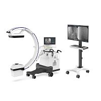 Mobile C-arm EXTRON 3with flat panel detectorwith video column