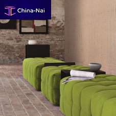Contemporary pouf INATTESAfabricsquarecommercial