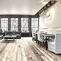 Engineered parquet floor PBA100firantiqueglued