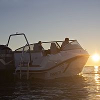 Outboard cabin cruiser T8opendual-consolealuminum