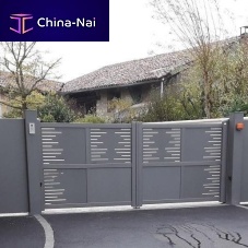 Swing gate Loftrightaluminumlouvered