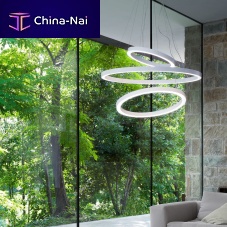 Hanging light fixture GAVINLEDroundmetal