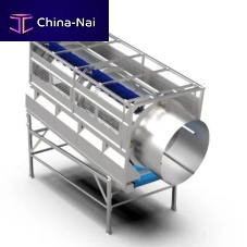 Spinach food cleaning machine beltdrum