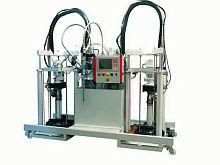 Resin mixer-dispenser max. 28 kg/min | Polymix 1000/2000 with gear pumpflow-regulated