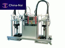 Resin mixer-dispenser max. 28 kg/min | Polymix 1000/2000 with gear pumpflow-regulated