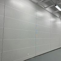 Interior wall-covering 600*3500aluminumperforatedaluminum look