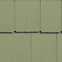 Vinyl shingle COLOUR MATCHED 8� CEDARfor facade cladding