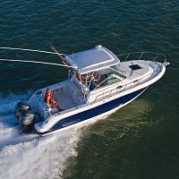 Outboard walkaround R305 twin-enginedual-consolesport-fishing