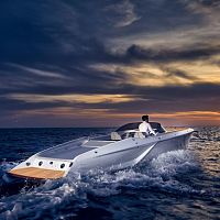 Inboard runabout 858 Fantomdual-consoleopen7-person max.