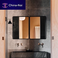 Wall-mounted bathroom mirror NORMcontemporaryrectangularaluminum