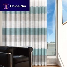 Curtain fabric CAPRICCIOstripedFR polyesterwashable