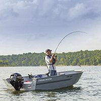 Outboard small boat Guide V-14 Deep Valuminum4-person max.