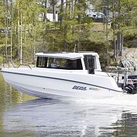 Outboard day cruiser 620 Cwith enclosed cockpittouringsport-fishing