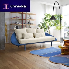 Contemporary sofa Lemfabricleathercustomizable color