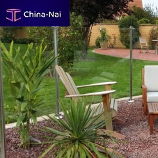 Fence with panels OCEANIX gardenglasscontemporary