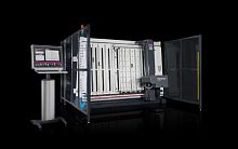 Flat profile machining line Perforex MTfor angle profilessteel roddrilling