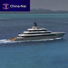 Cruising mega-yacht Moonflower 72raised pilothousewith swimming poolwith helideck