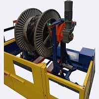 Heavy-duty winding machine TRH-10cableautomaticmotorized