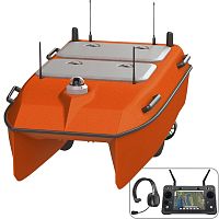 Oceanographic survey USV Ready to Navigatefor hydrographic surveysrescuepatrol