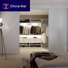 Interior walk-in closet door UNOglassmelaminesliding