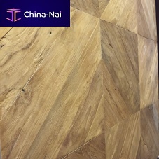 Solid parquet floor GALUNGGUNGteakoiledglued