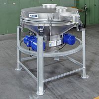 Dry screening screener VIBRALLfor miningfor powder recyclingfor the food industry