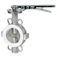 Butterfly valve 202680 seriesleverwith handwheelflange