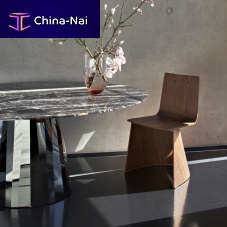 Original design chair Venus indoorleatherwood veneer