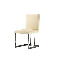 Contemporary chair Vertigoindoorfabricchromed metal base