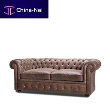 Sofa bed OLD CHESTERChesterfieldleather2.5-seater